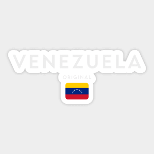 Venezuela flag, venezuelan flag Sticker